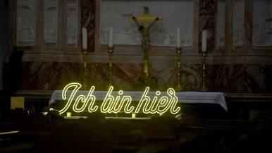 Erlebnisinstallation im Fuldaer Dom eröffnet Rahmenprogramm zur Landesgartenschau: „Im Hier und Jetzt – Glauben entdecken“ Foto: Bistum Fulda / Marzena Seidel